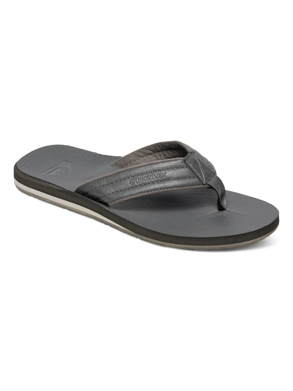quiksilver, Carver Nubuck - Sandalias, GRAY-SOLID (sgt0) 0 Carver Nubuck - Sandalias Gris AQYL100040 Quiksilver