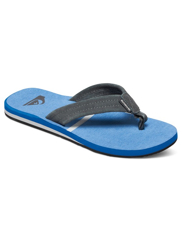 quiksilver, Carver Suede Art - Sandalias, GREY/BLUE/BLUE (xsbb) 0 Carver Suede Art - Sandalias Gris AQYL100046 Quiksilver