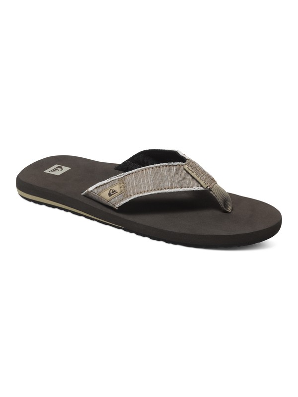 quiksilver, Monkey Abyss - Chanclas, BROWN/BROWN/BROWN (xccc) 0 Monkey Abyss - Chanclas Marron AQYL100047 Quiksilver