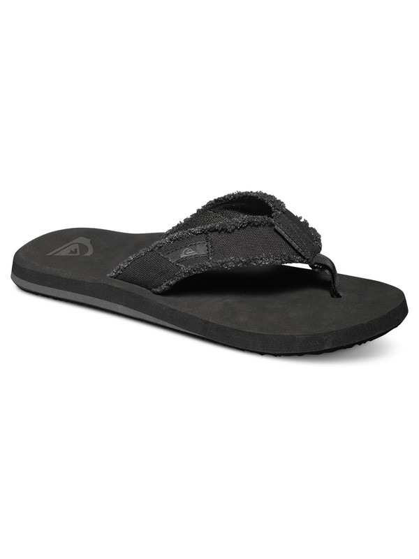 quiksilver, Monkey Abyss - Chanclas, BLACK/BLACK/BROWN (xkkc) 0 Monkey Abyss - Chanclas Negro AQYL100047 Quiksilver