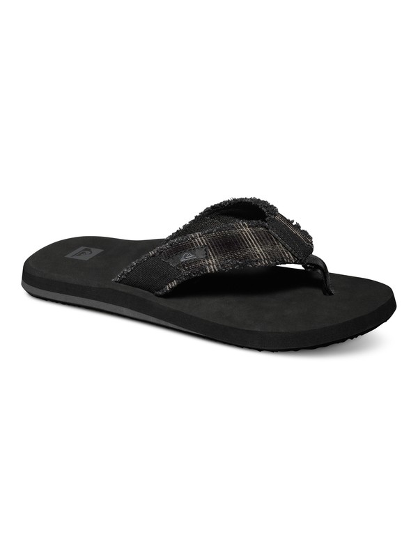 quiksilver, Monkey Abyss - Chanclas, BLACK/GREY/BLACK (xksk) 0 Monkey Abyss - Chanclas Negro AQYL100047 Quiksilver