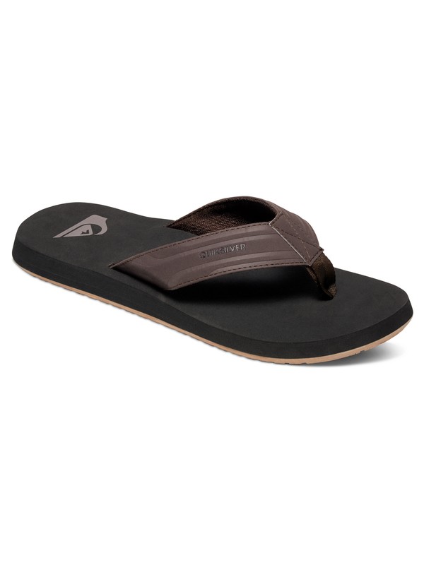 quiksilver, Monkey Wrench - Flip-Flops, BROWN/BLACK/BROWN (xckc) 0 Monkey Wrench - Flip-Flops Brown AQYL100048 Quiksilver