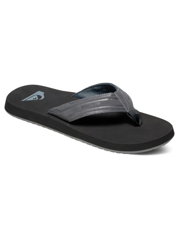 quiksilver, Monkey Wrench - Sandals, GREY/BLACK/GREY (xsks) 0 Monkey Wrench - Sandals Grey AQYL100048 Quiksilver