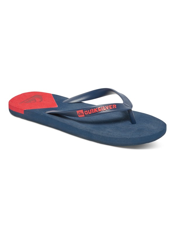 quiksilver, Molokai New Wav - Sandals, BLUE/RED/BLUE (xbrb) 0 Molokai New Wav - Sandals AQYL100053 Quiksilver