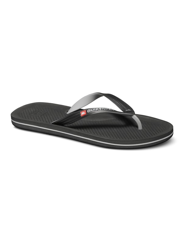 quiksilver, Haleiwa Sandals, BLACK/GREY/BLACK (xksk) 0 Haleiwa Sandals Black AQYL100054 Quiksilver