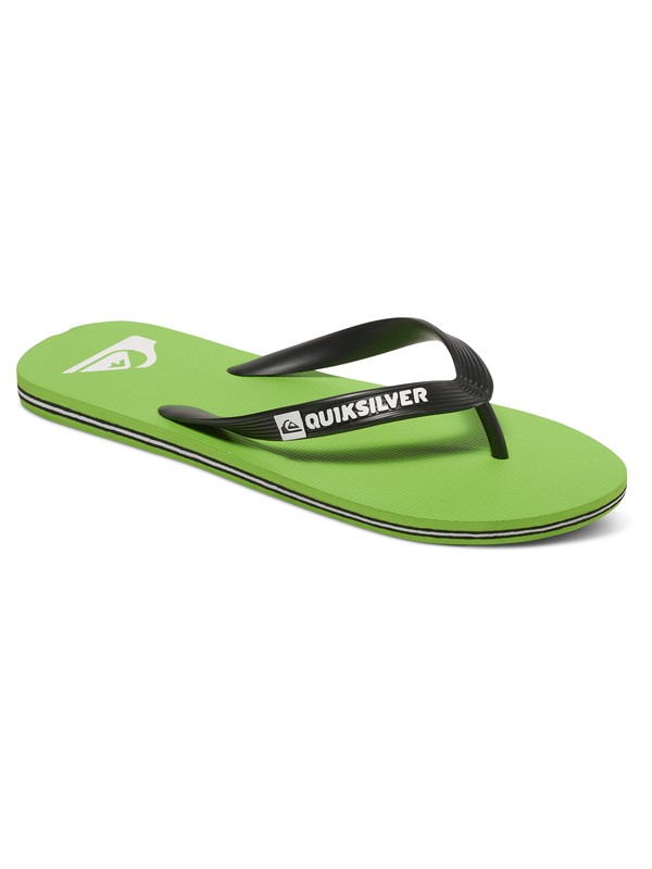quiksilver, Molokai - Sandalen, GREEN/WHITE/BLACK (xgwk) 0 Molokai - Sandalen Grün AQYL100064 Quiksilver