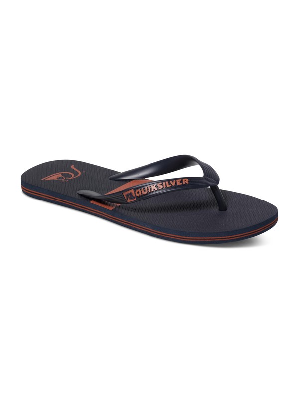 quiksilver, Molokai Stripe Sandals, BLUE/RED/BLUE (xbrb) 0 Molokai Stripe Sandals AQYL100170 Quiksilver