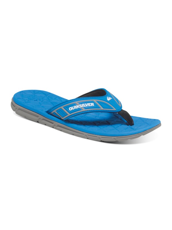 quiksilver, Fluid Sandals, BLACK/BLUE/GREY (xkbs) 0 Fluid Sandals AQYL100203 Quiksilver