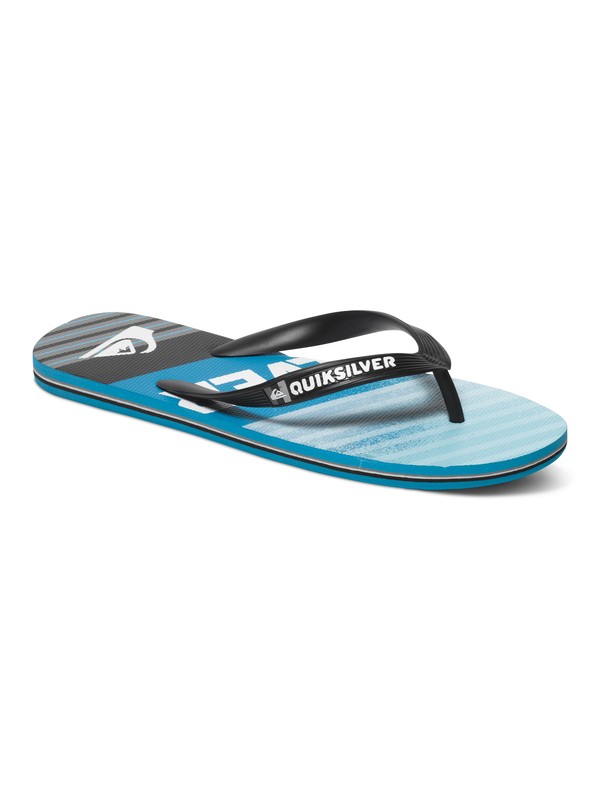 quiksilver, Molokai Inclined - Flip-Flops, BLACK/BLUE/BLUE (xkbb) 0 Molokai Inclined - Flip-Flops AQYL100216 Quiksilver