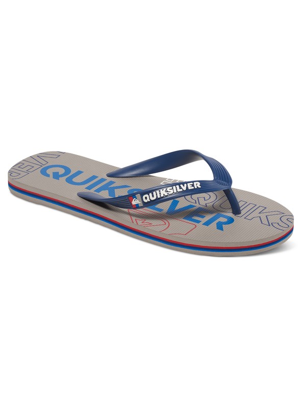 quiksilver, Molokai Nitro - Sandalen, BLUE/GREY/BLUE (xbsb) 0 Molokai Nitro - Sandalen Blau AQYL100233 Quiksilver