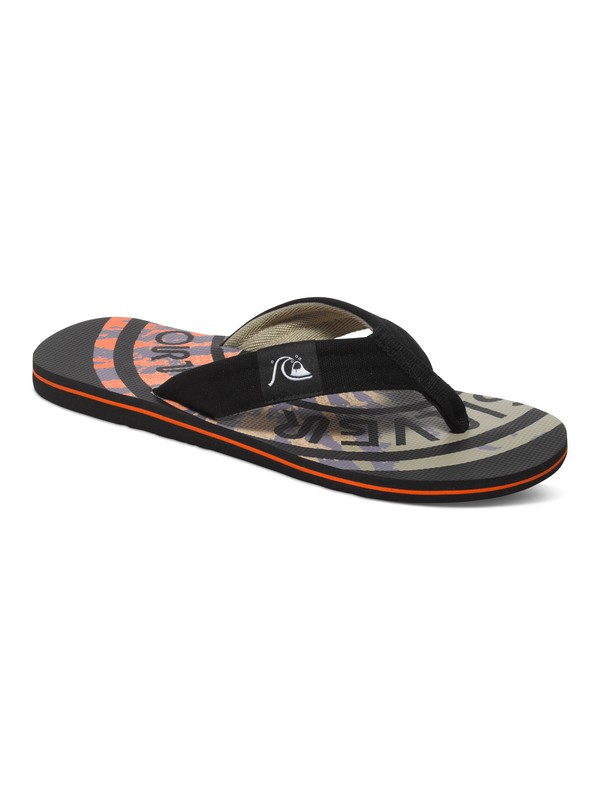 quiksilver, Molokai Layback - Chanclas, BLACK/RED/RED (xkrr) 0 Molokai Layback - Chanclas Multicolor AQYL100236 Quiksilver