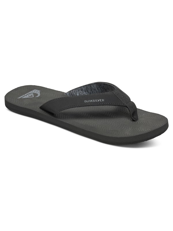quiksilver, Molokai Sipe - Sandalen, SOLID BLACK (sbkm) 0 Molokai Sipe - Sandalen AQYL100238 Quiksilver