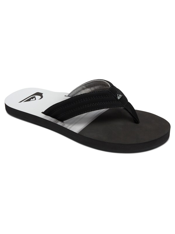 quiksilver, Basis Sandals, BLACK/GREY/GREY (xkss) 0 Basis Sandals Black AQYL100482 Quiksilver