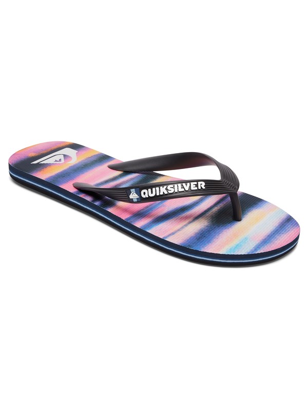 quiksilver, Molokai Mixed - Infradito, BLACK/BLUE/PINK (xkbm) 0 Molokai Mixed - Infradito Black AQYL100490 Quiksilver