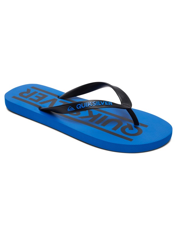 quiksilver, Java Wordmark - Sandalen, BLACK/BLUE/BLACK (xkbk) 0 Java Wordmark - Sandalen Schwarz AQYL100558 Quiksilver