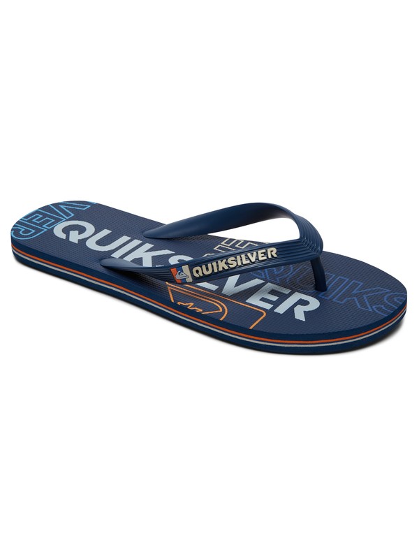 quiksilver, Molokai Nitro - Chanclas, BLUE/BLUE/BLUE (xbbb) 0 Molokai Nitro - Chanclas Azul AQYL100562 Quiksilver