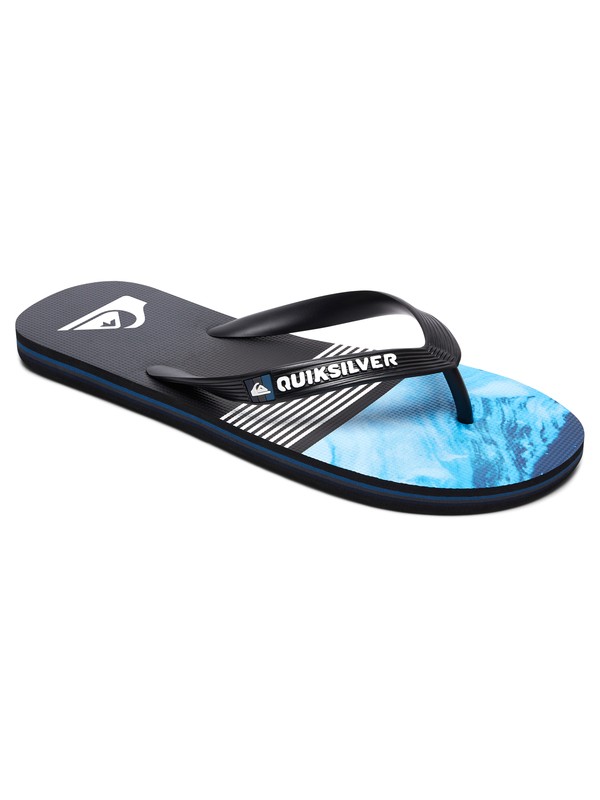 quiksilver, Molokai Lava Division - Sandalen, BLACK/BLUE/GREY (xkbs) 0 Molokai Lava Division - Sandalen Schwarz AQYL100563 Quiksilver