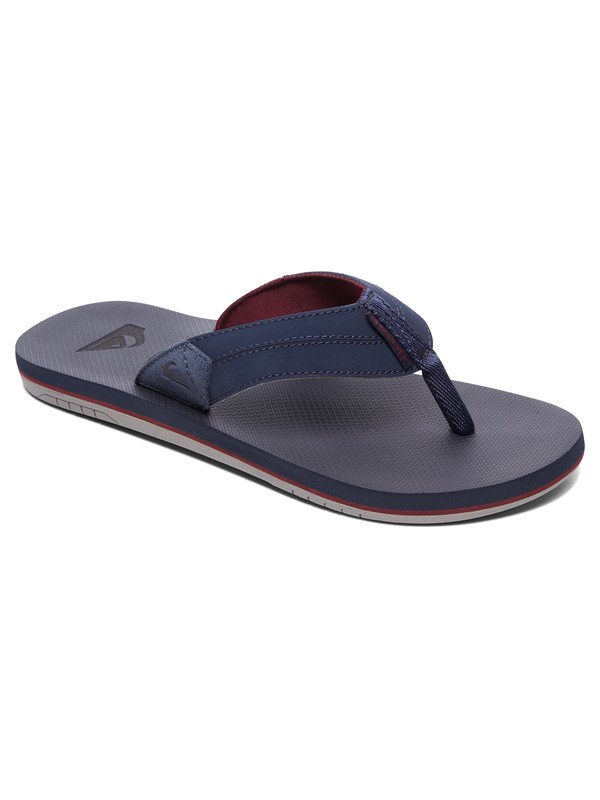 quiksilver, Coastal Oasis - Sandals, BLUE/RED/GREY (xbrs) 0 Coastal Oasis - Sandals Blue AQYL100633 Quiksilver