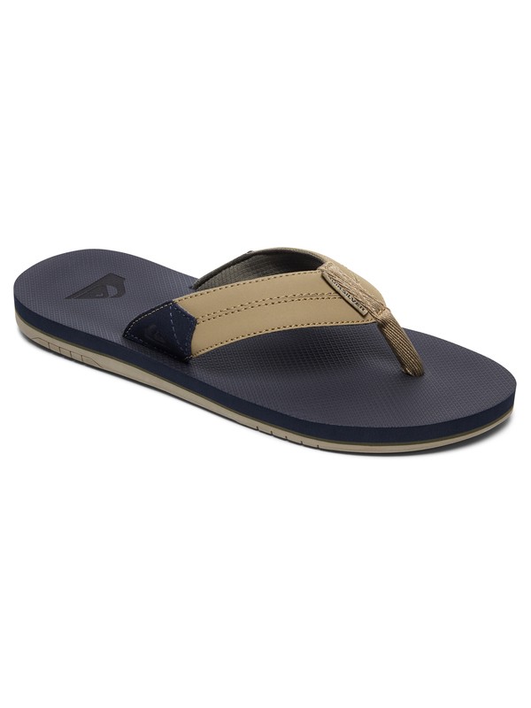 quiksilver, Coastal Oasis II - Sandalen, BROWN/BLUE/BROWN (xcbc) 0 Coastal Oasis II - Sandalen Braun AQYL100633 Quiksilver