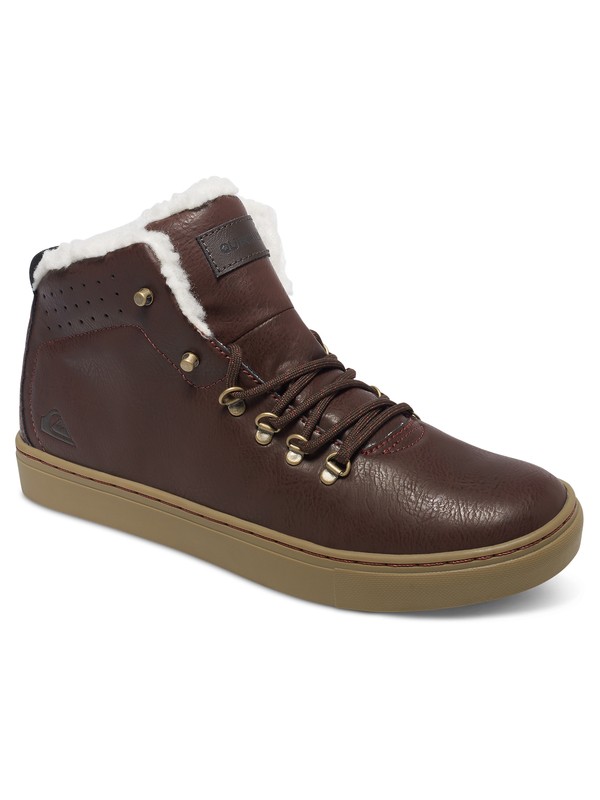 quiksilver, Jax - Mid-Top Shoes, BROWN/BROWN/BROWN (xccc) 0 Jax - Mid-Top Shoes Brown AQYS100014 Quiksilver