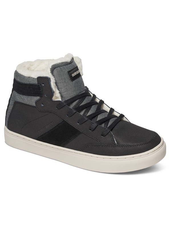 quiksilver, Circuit - Mid-Top Shoes, BLACK/BLACK/WHITE (xkkw) 0 Circuit - Mid-Top Shoes AQYS100016 Quiksilver