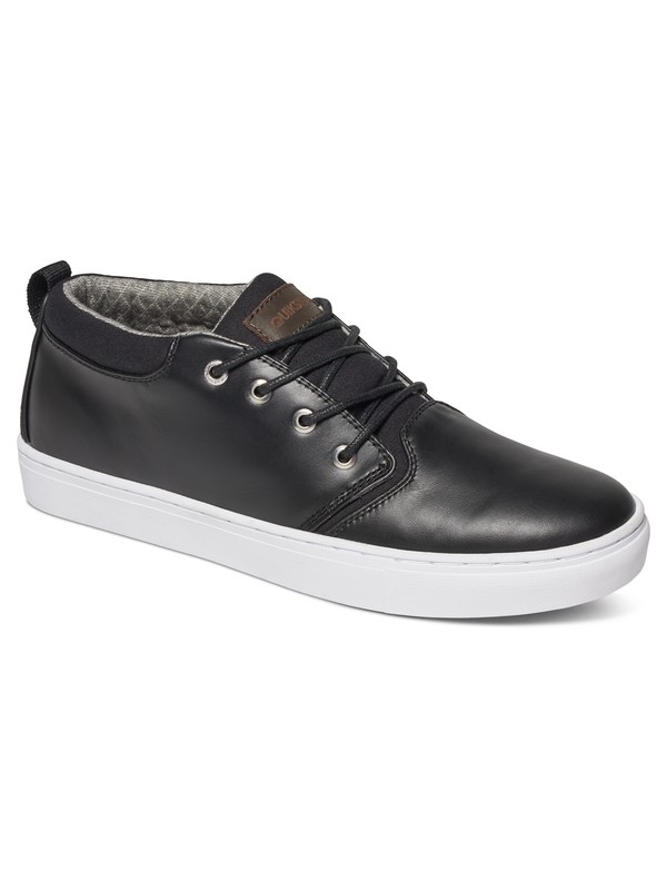 quiksilver, Griffin - Mid-Top Shoes, BLACK/BROWN/WHITE (xkcw) 0 Griffin - Mid-Top Shoes Multicolor AQYS100020 Quiksilver