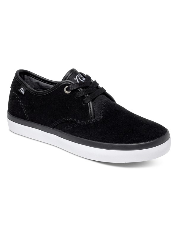 quiksilver, Shorebreak Suede Shoes, BLACK/BLACK/WHITE (xkkw) 0 Shorebreak Suede Shoes AQYS300017 Quiksilver