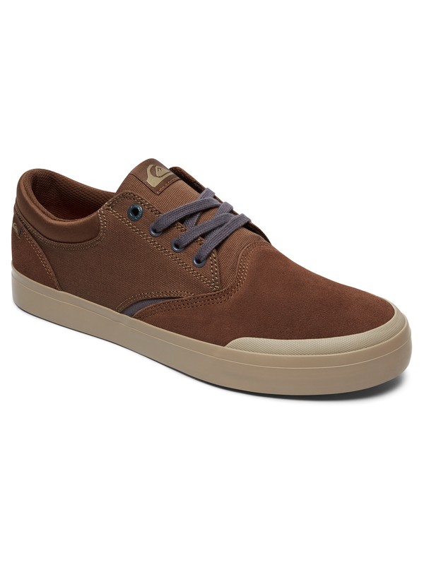 quiksilver, Verant - Scarpe, BROWN/BROWN/ORANGE (xccn) 0 Verant - Scarpe Brown AQYS300066 Quiksilver