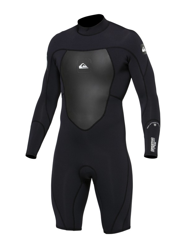 quiksilver, Syncro 2/2mm Back Zip Springsuit, BLACK (kvd0) 0 Syncro 2/2mm Back Zip Springsuit AQYSL00000 Quiksilver