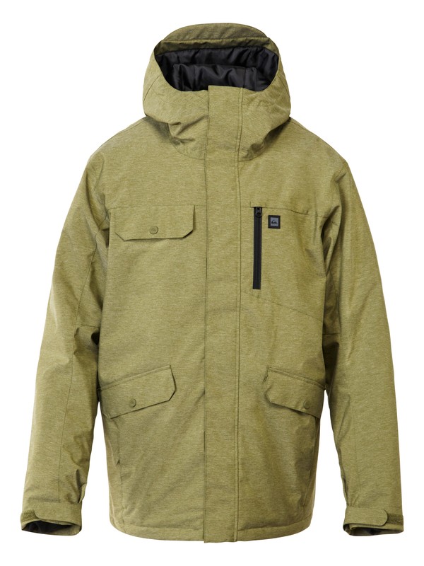 quiksilver, Craft 10K Jacket, WINTER MOSS (gzb0) 0 Craft 10K Jacket AQYTJ00043 Quiksilver