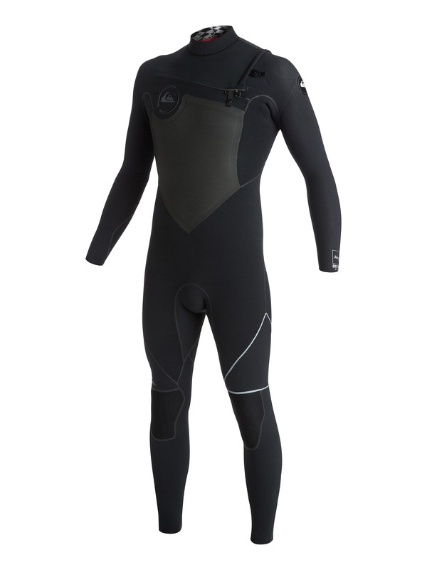 quiksilver, AG47 2X Bonded 4.5/4mm - Traje de surf con cremallera en el pecho, BLACK (kvd0) 0 AG47 2X Bonded 4.5/4mm - Traje de surf con cremallera en el pecho AQYW103042 Quiksilver