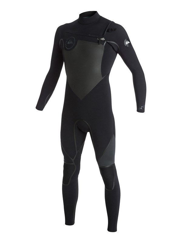 quiksilver, Syncro LFS 4/3mm - Muta con zip sul petto, BLACK/ GRAPHITE (xkkk) 0 Syncro LFS 4/3mm - Muta con zip sul petto AQYW103069 Quiksilver