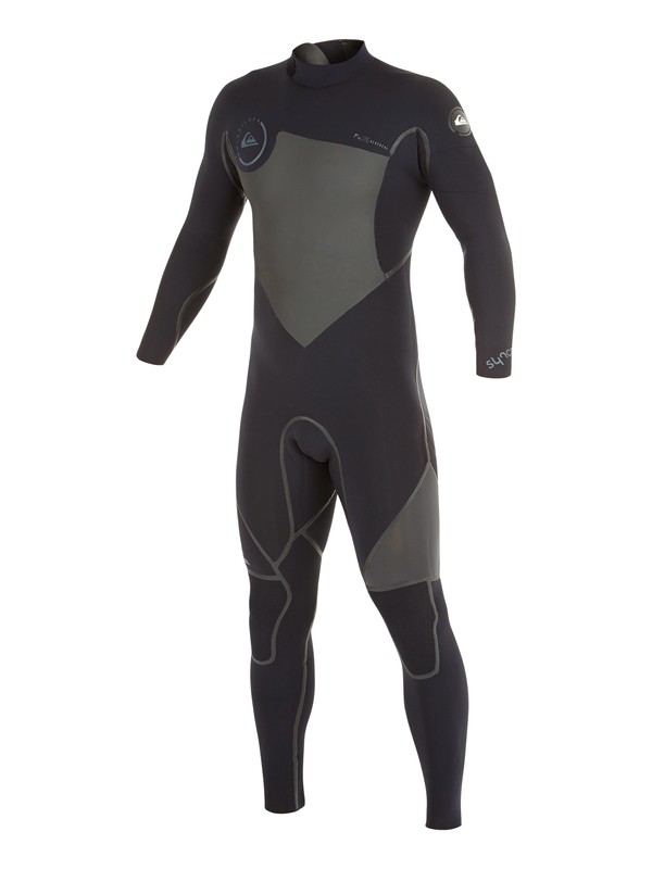 quiksilver, Syncro LFS 4/3mm - Muta con zip posteriore, BLACK/ GRAPHITE (xkkk) 0 Syncro LFS 4/3mm - Muta con zip posteriore AQYW103070 Quiksilver