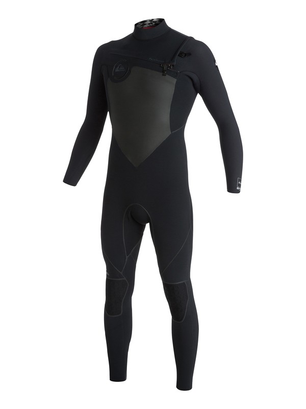quiksilver, AG47 Performance 4/3mm - Traje de surf con cremallera en el pecho, BLACK (kvd0) 0 AG47 Performance 4/3mm - Traje de surf con cremallera en el pecho AQYW103085 Quiksilver
