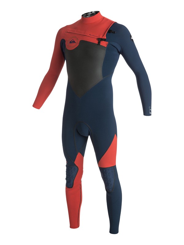 quiksilver, AG47 Performance 2/2mm - Muta con zip sul petto, INK BLUE/ ORANGE (xkkn) 0 AG47 Performance 2/2mm - Muta con zip sul petto AQYW103086 Quiksilver