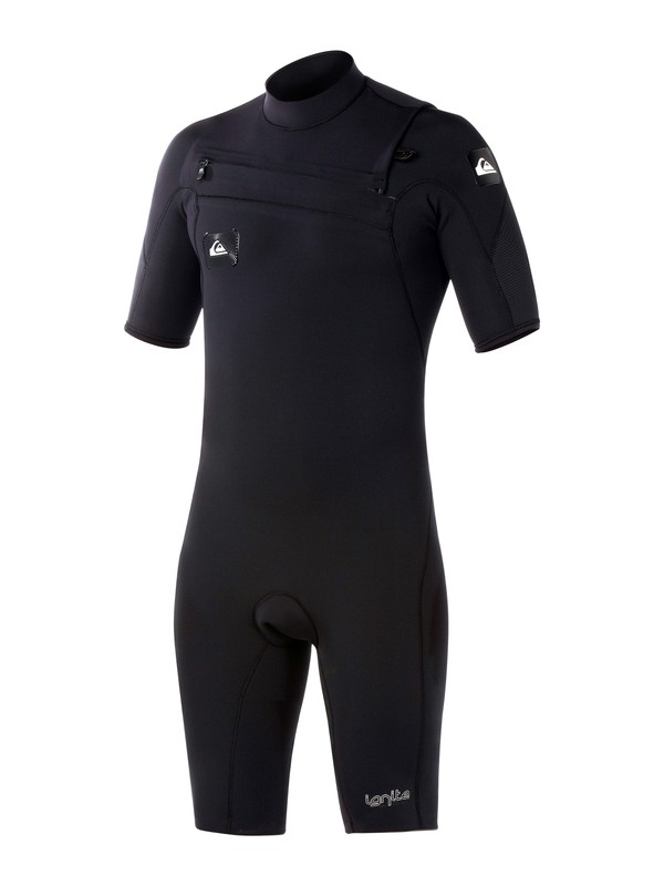 quiksilver, Ignite 2mm Springsuit Chest Zip, BLACK (kvd0) 0 Ignite 2mm Springsuit Chest Zip AQYW503000 Quiksilver