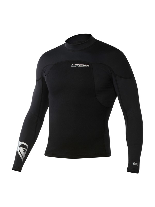 quiksilver, Syncro 1mm Neo-Lycra Jacket, BLACK (kvd0) 0 Syncro 1mm Neo-Lycra Jacket AQYW803004 Quiksilver
