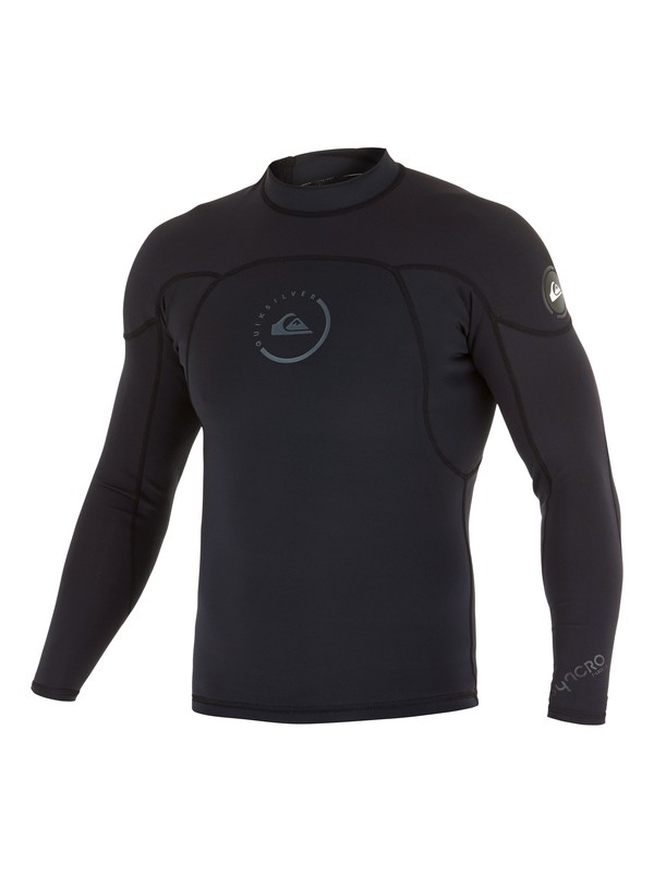 quiksilver, Syncro Metalite 0.5mm - Neopren-Top, BLACK (kvd0) 0 Syncro Metalite 0.5mm - Neopren-Top AQYW803023 Quiksilver