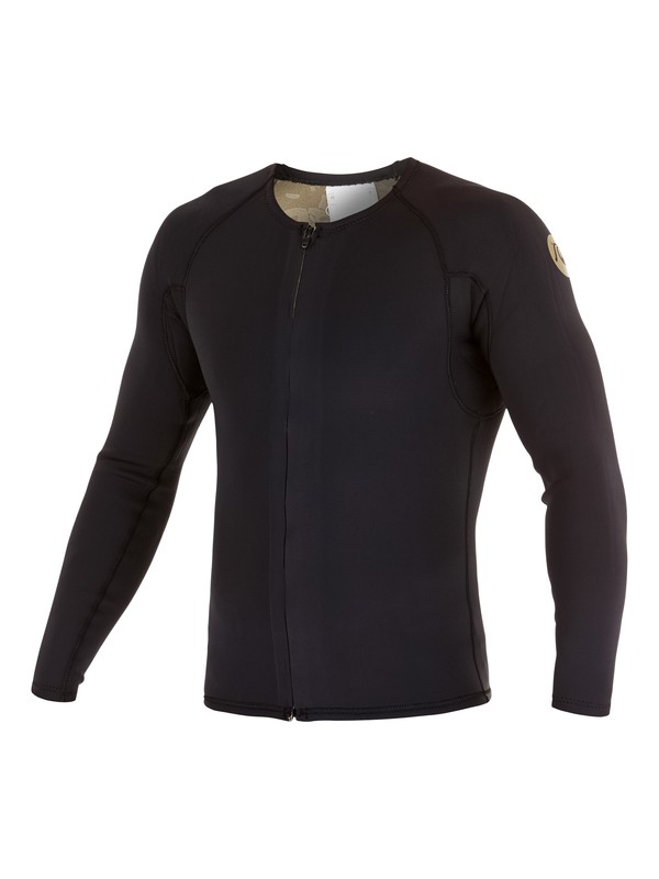 quiksilver, AG47 Modern Originals 2mm - Chaqueta de neopreno, BLACK (kvd0) 0 AG47 Modern Originals 2mm - Chaqueta de neopreno AQYW803028 Quiksilver
