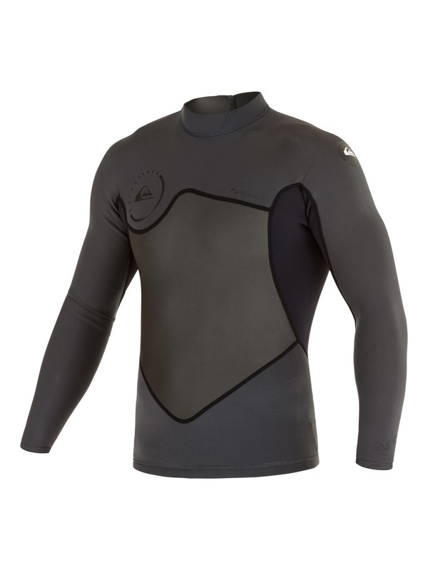 quiksilver, Syncro Mesh 1.5mm - Top de neopreno, BLACK/ GRAPHITE (xkkk) 0 Syncro Mesh 1.5mm - Top de neopreno AQYW803029 Quiksilver