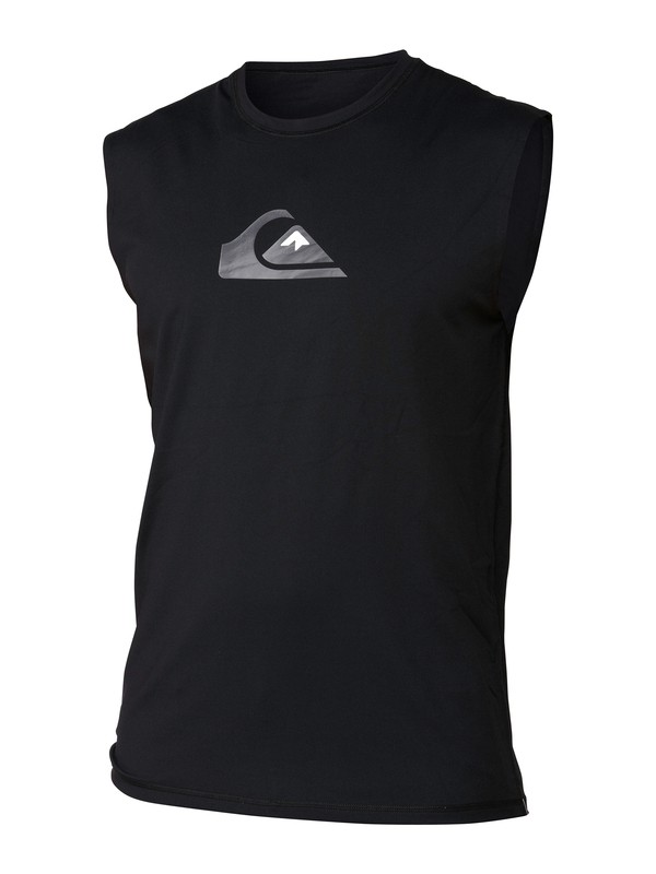 quiksilver, Solid Streak Tank Rashguard, BLACK (kvd0) 0 Solid Streak Tank Rashguard AQYWR00052 Quiksilver