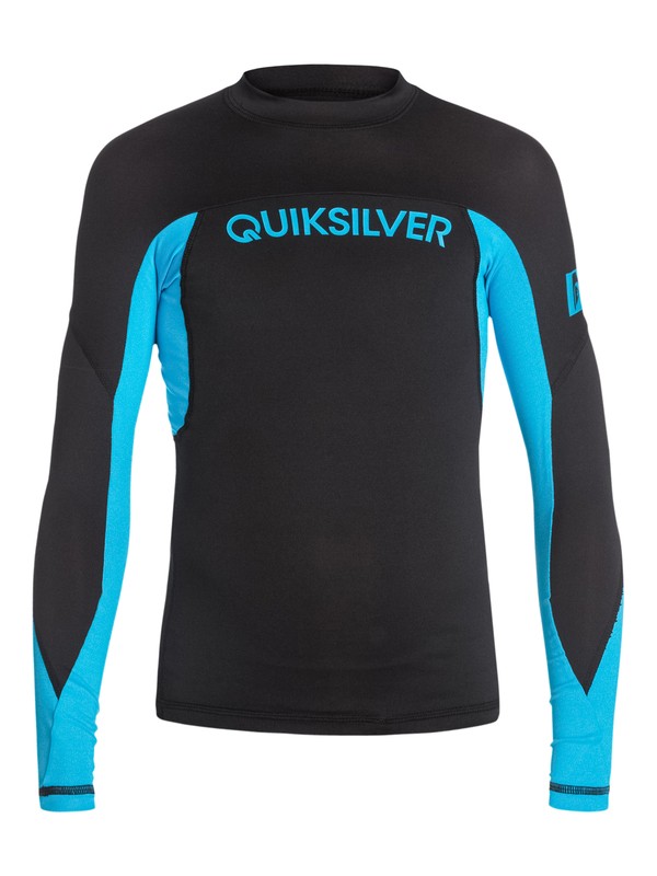 quiksilver, Performer - Lycra manches longues, BLACK/HAWAIIAN OCEAN (xkkb) 0 Performer - Lycra manches longues AQYWR03003 Quiksilver
