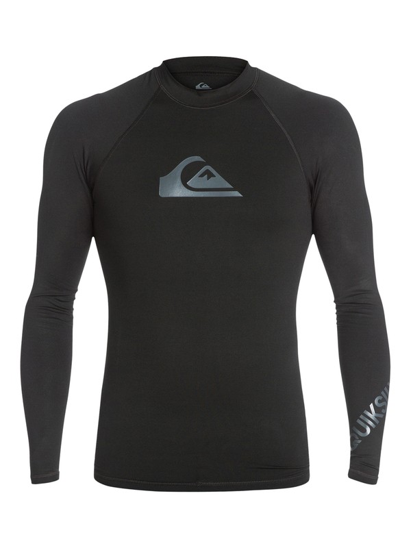 quiksilver, Heater - Long Sleeve Rash Vest, BLACK (kvd0) 0 Heater - Long Sleeve Rash Vest AQYWR03019 Quiksilver