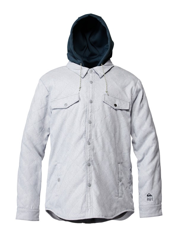 quiksilver, Keep Going Riding Shirt, BLUE INDIGO (bpy0) 0 Keep Going Riding Shirt AQYWT00081 Quiksilver