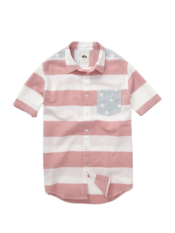 quiksilver, Rights and Left Short Sleeve Shirt, CLOUD (wdv0) 0 Rights and Left Short Sleeve Shirt AQYWT00138 Quiksilver