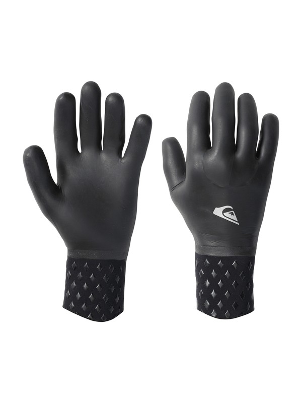 quiksilver, Neo Goo 4mm 5 Finger Gloves, BLACK (kvd0) 0 Neo Goo 4mm 5 Finger Gloves AQYWW00009 Quiksilver