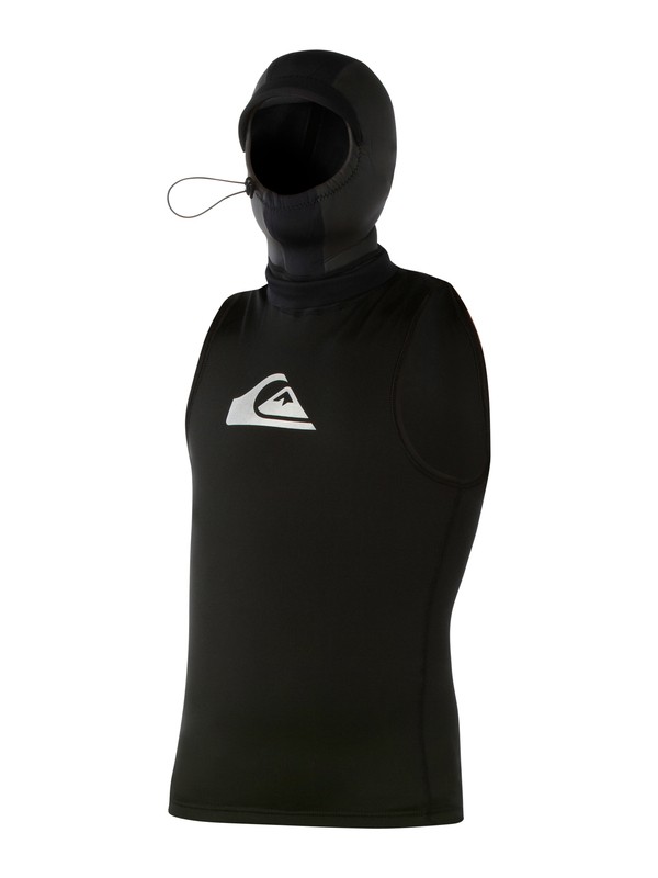 quiksilver, SYNCRO POLYPRO 2MM HOODED VEST, BLACK (kvd0) 0 SYNCRO POLYPRO 2MM HOODED VEST AQYWW03000 Quiksilver
