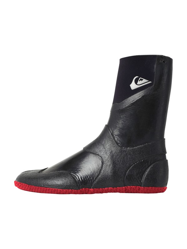 quiksilver, Neo Goo 3mm Surf Booties, BLACK/ RED (xkkr) 0 Neo Goo 3mm Surf Booties AQYWW03009 Quiksilver