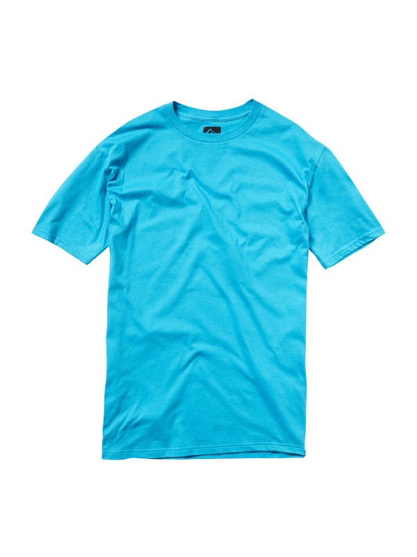 quiksilver, Everyday Crew Slim Fit T-Shirt, REEF BLUE (bmj0) 0 Everyday Crew Slim Fit T-Shirt AQYZT00578 Quiksilver