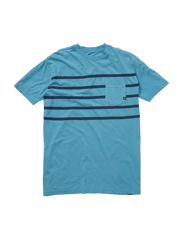 quiksilver, Trapped Slim Fit Pocket T-Shirt, SEGAL BLUE (blp0) 0 Trapped Slim Fit Pocket T-Shirt AQYZT00826 Quiksilver